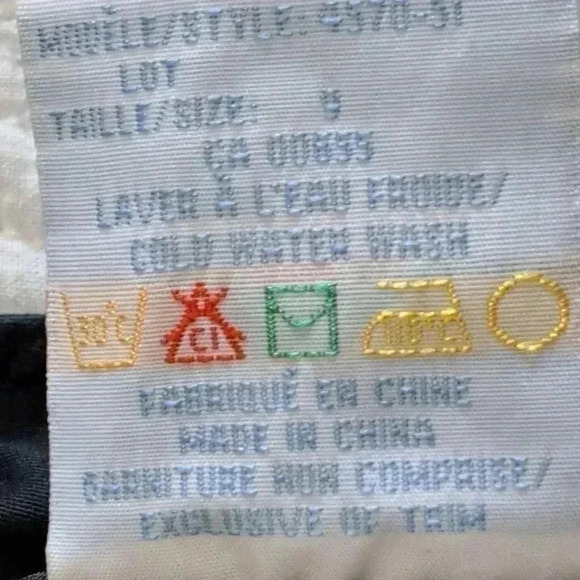 ❤️ Smart Set Cropped Black Straight Leg Capri Pant Size 9 - Picture 11 of 11